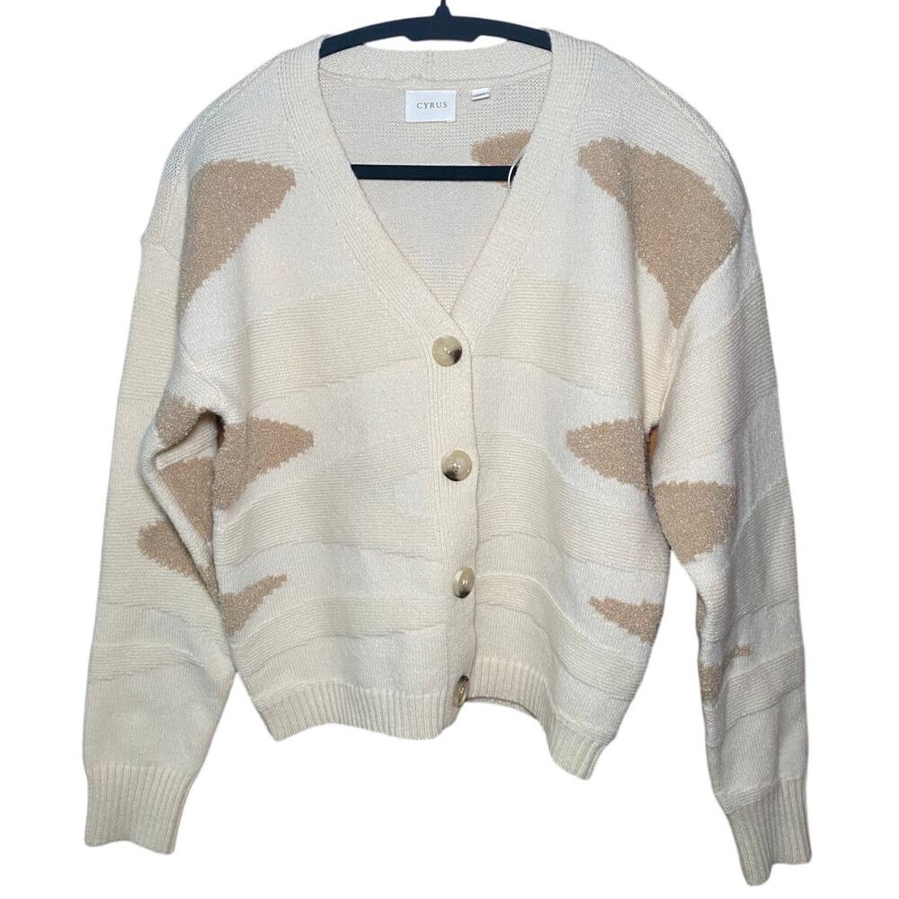 Cyrus Cream Sweater - NWT - Size Small